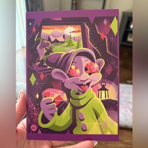 Dopey Art work Post Card